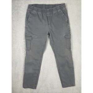prAna Breathe Cargo Hiking Pants Mens XL 32x28.5 Gray Hiking Organic Cotton